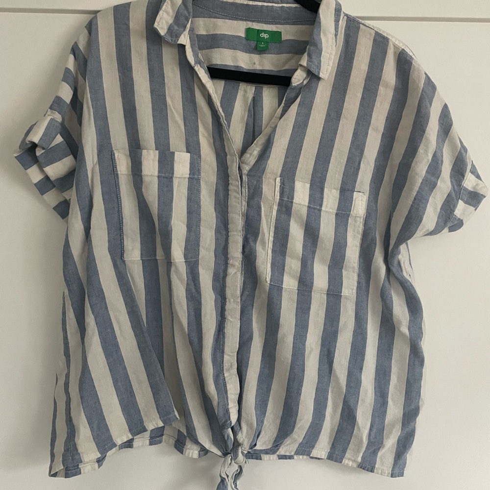 Cropped Button up